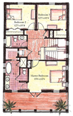 Redfish Second Floor Plan